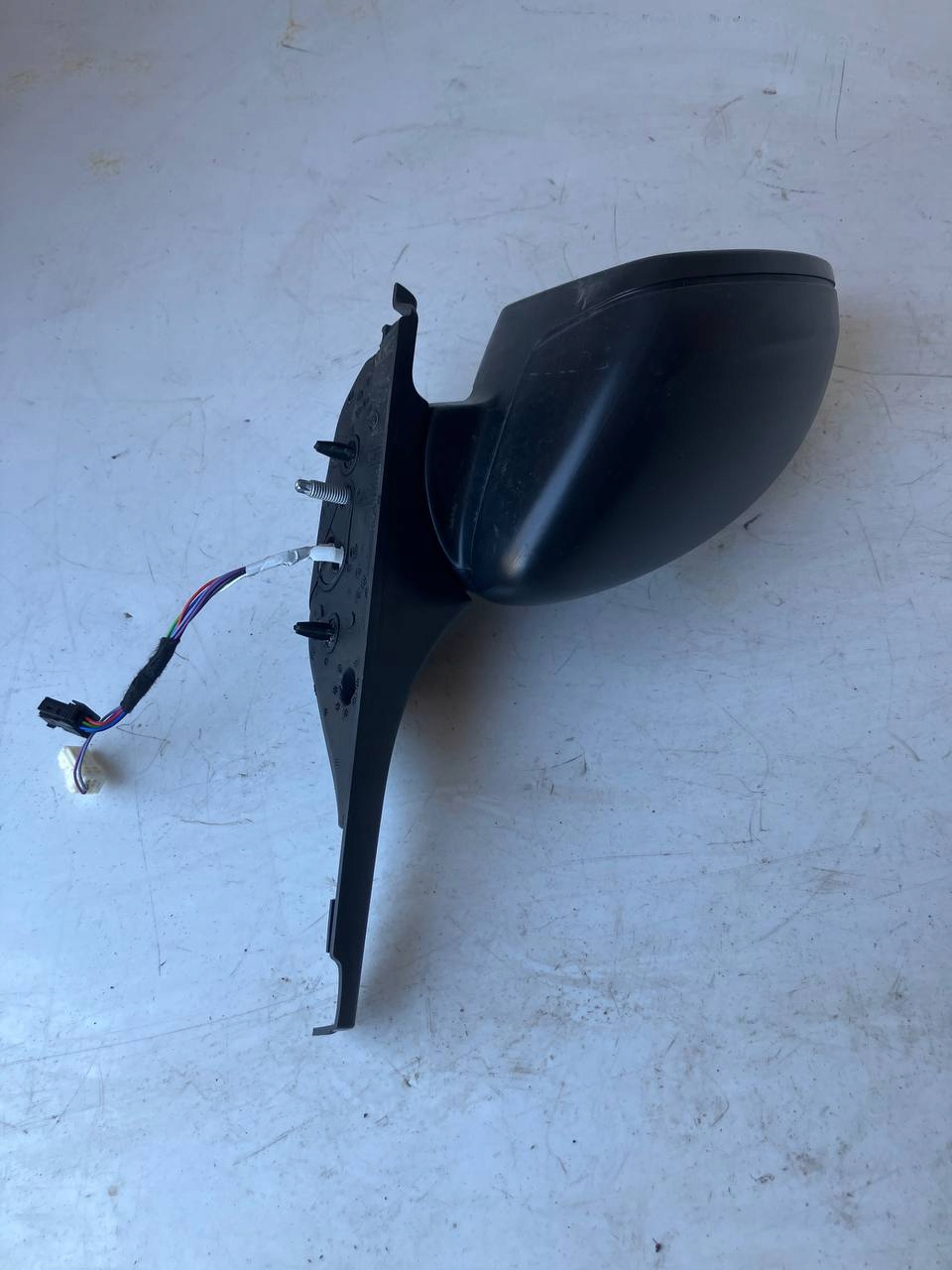 mirror left CITROEN C3 III 8 PIN EUROPA black, MATOWE