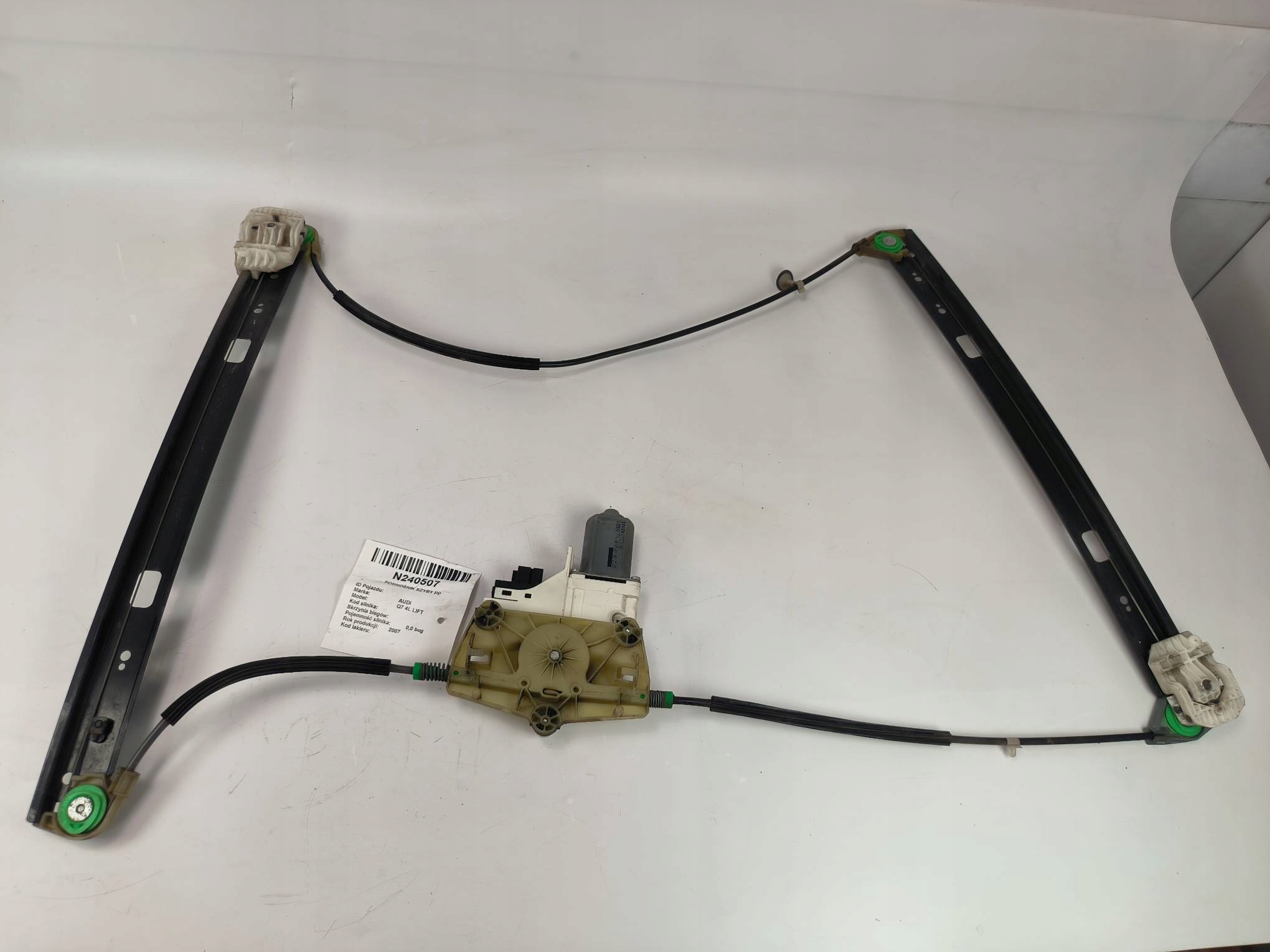 window regulator PP 4L0837462A AUDI Q7 4L LIFT