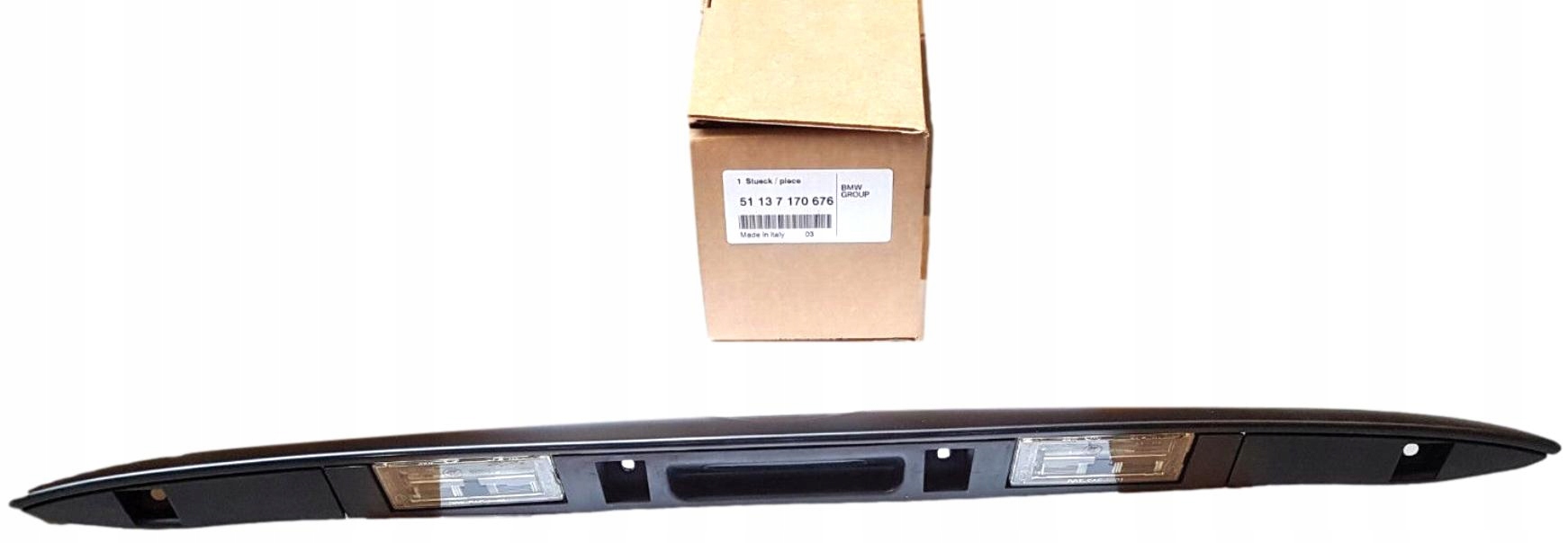 51137170676 7170676 - BMW оригінал панель освітлення номерного знака X5 E53