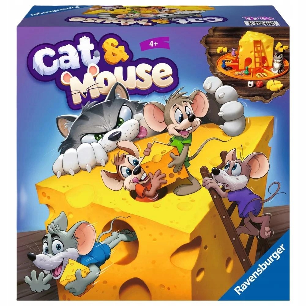 Ravensburger Cat & Mouse gra dla dzieci 4+