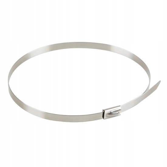 Opaska ze stali nierdzewnej zestaw 4,7 x 300 1szt