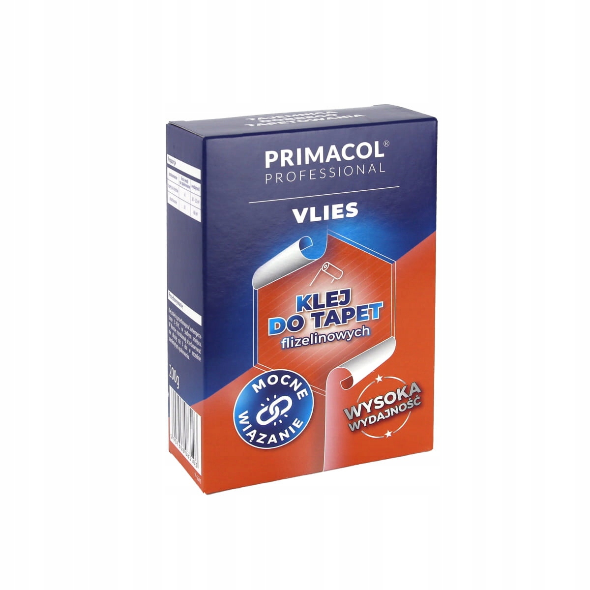 Klej do Tapet PRIMACOL VLIES 200g do Flis /Fizelin