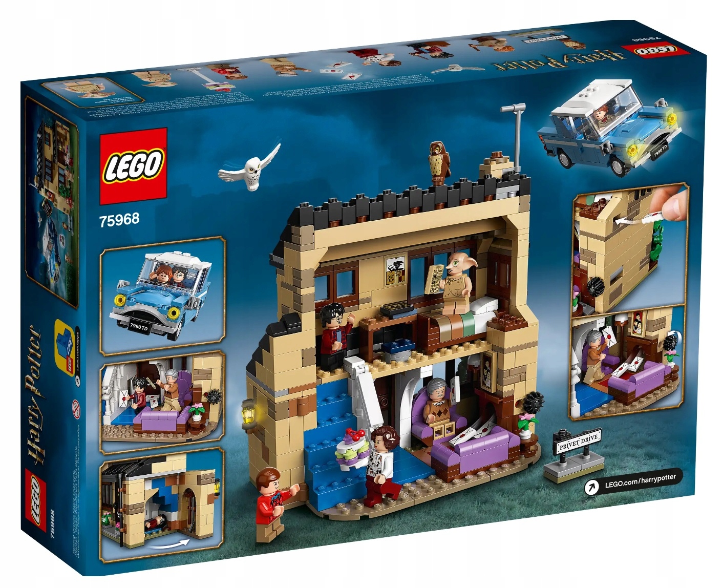 LEGO Harry Potter 75968 Privet Drive 4 samochód Marka LEGO