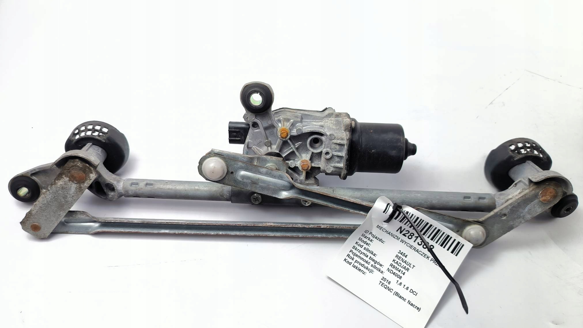 wiper mechanism front EU RENAULT KADJAR
