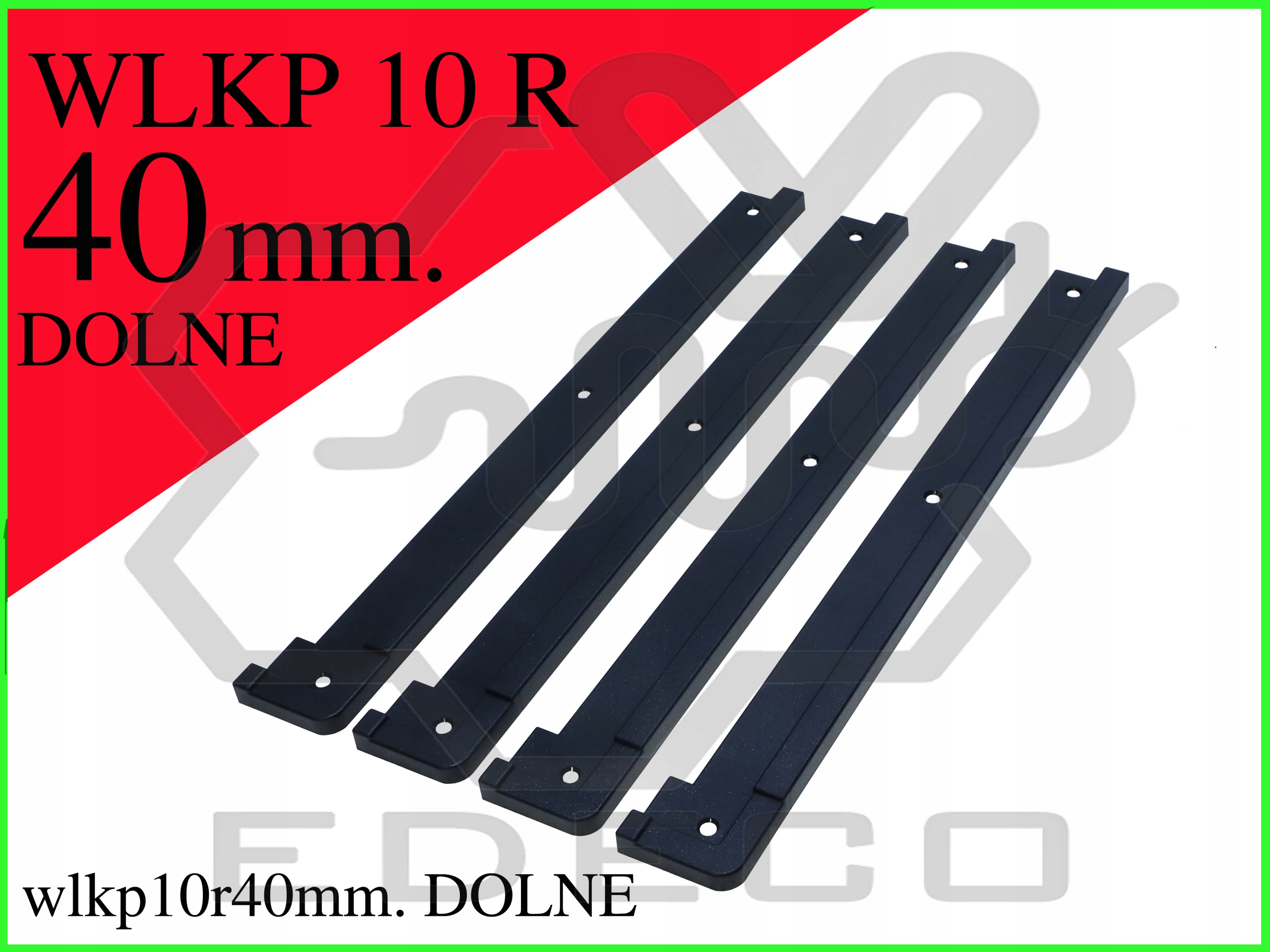 

Wręgi plastikowe dolne ul wielkopolski 10 r. 40 mm
