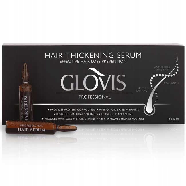 

Wcierka Glovis 12x10ml Wypadanie Łysienie Porost