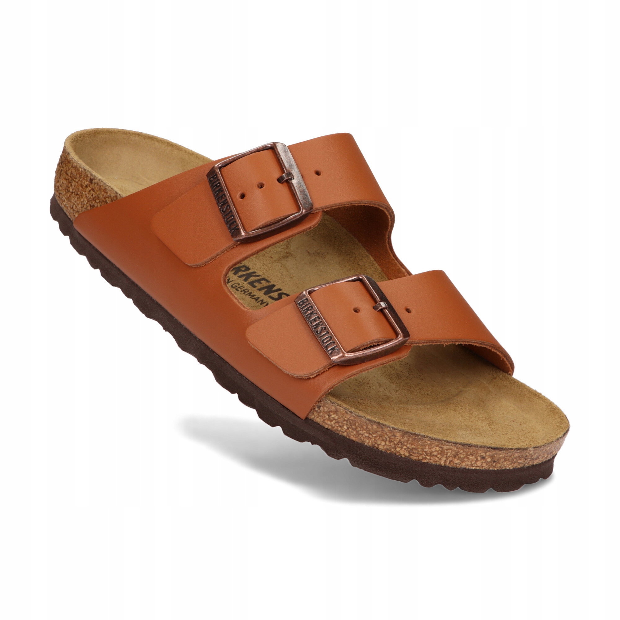 Klapki BIRKENSTOCK Arizona 1019075 Ginger Brown r.39