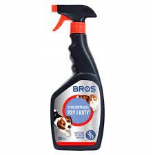 

Bros Płyn przeciwko kotom, psom Spray 500 ML