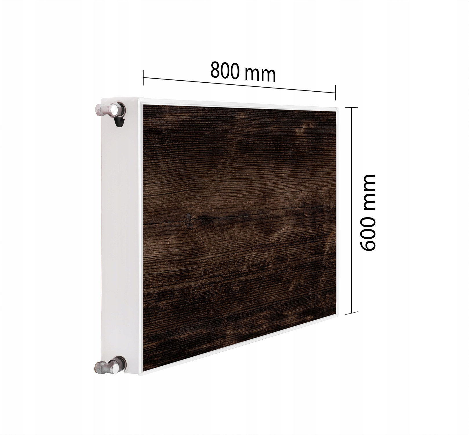 Magnetická Krytka Na Radiátor 80x60 Dřevo Podložka Magnet