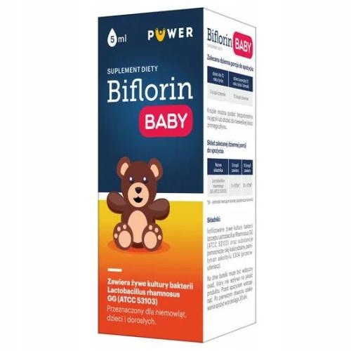 BIFLORIN BABY KROPLE DLA DZIECI I DOROSŁYCH 5ML
