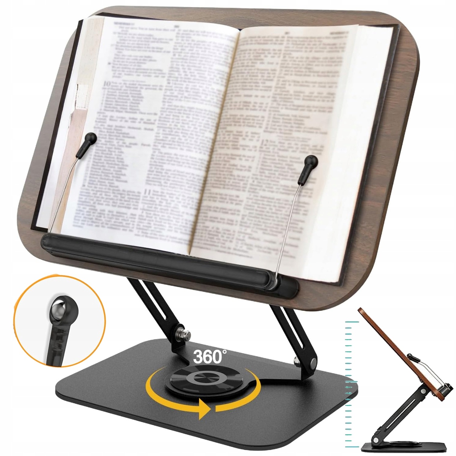 Podstavec Pod Tablet, Notebook, Kniha Na Čtení, Dřevěný, Všestranný