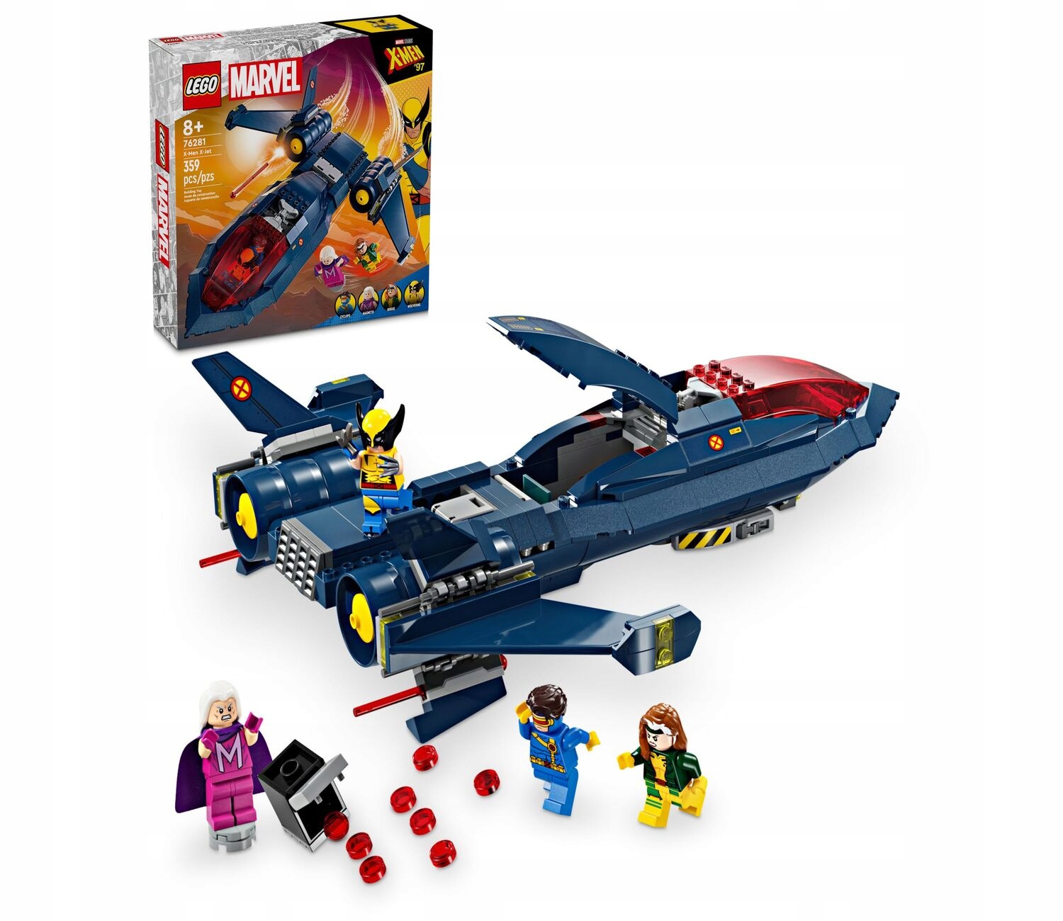 Lego 76281 Marvel Heroes Letadlo X-Menů