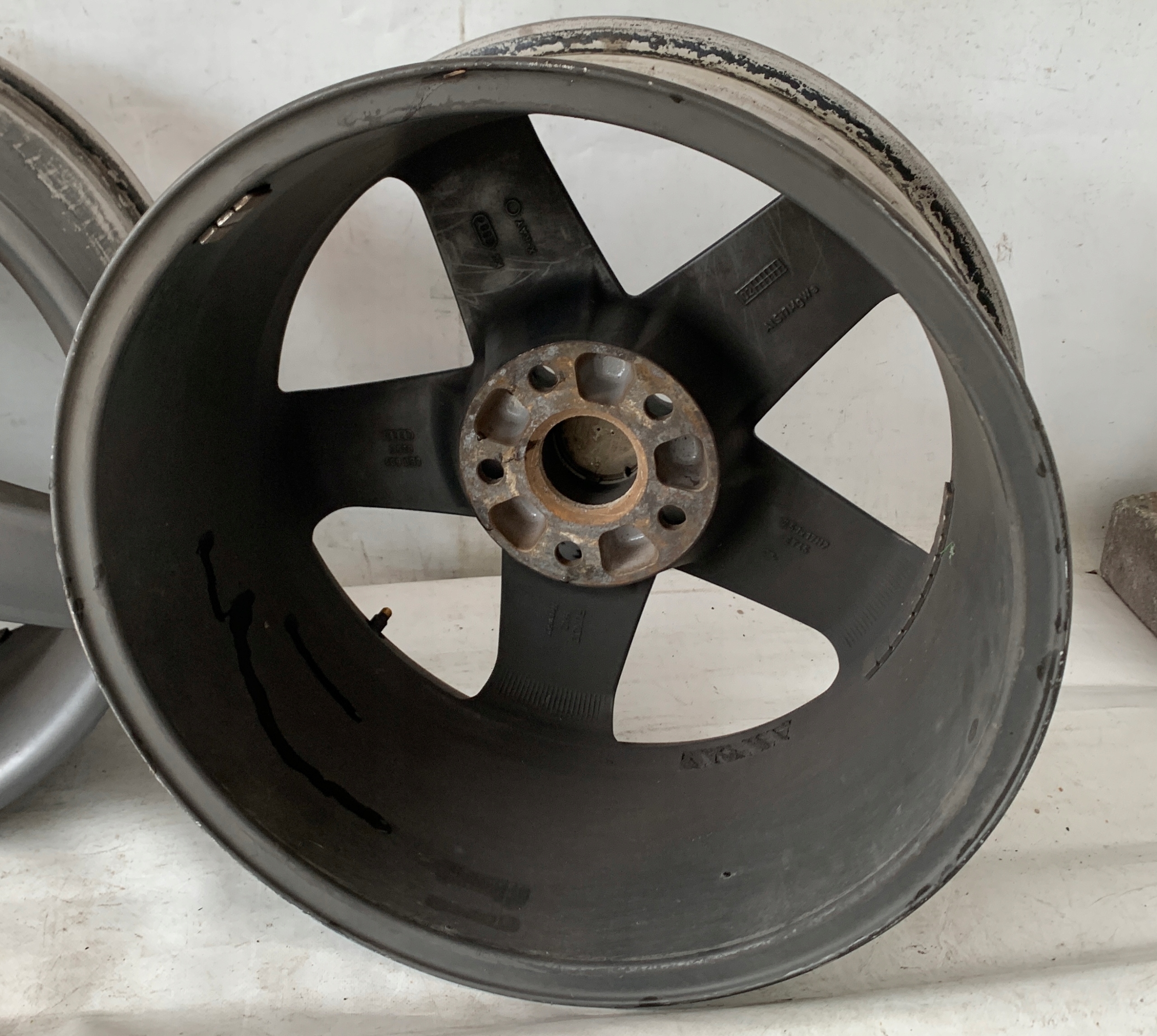 disc AUDI A4 B6 B7 17'' 7,5J ET45 KOMPLET 5X112