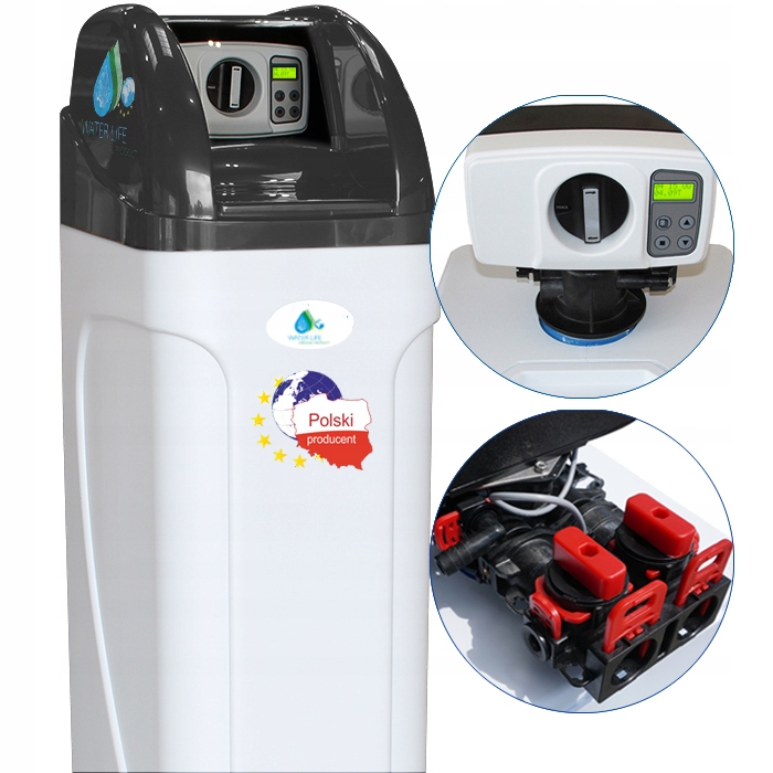 ZMIĘKCZACZ WODY WATERLIFE 32L, MONOSFERYK, MENU PL Pojemność 32 l