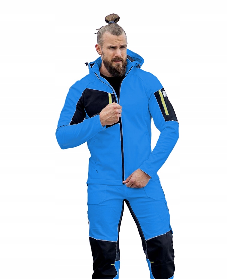 Softshellová bunda s kapucí Elastická pánská Slim Ardon Cityconic