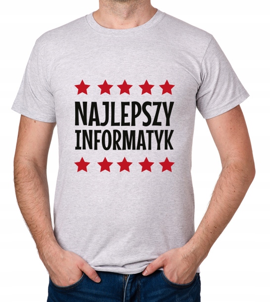 

koszulka Najlepszy Informatyk prezent