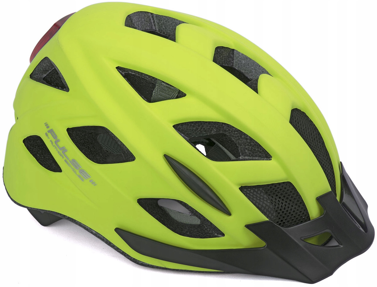 Cyklistická helma Author Pulse Led 58-61 s Led světlem