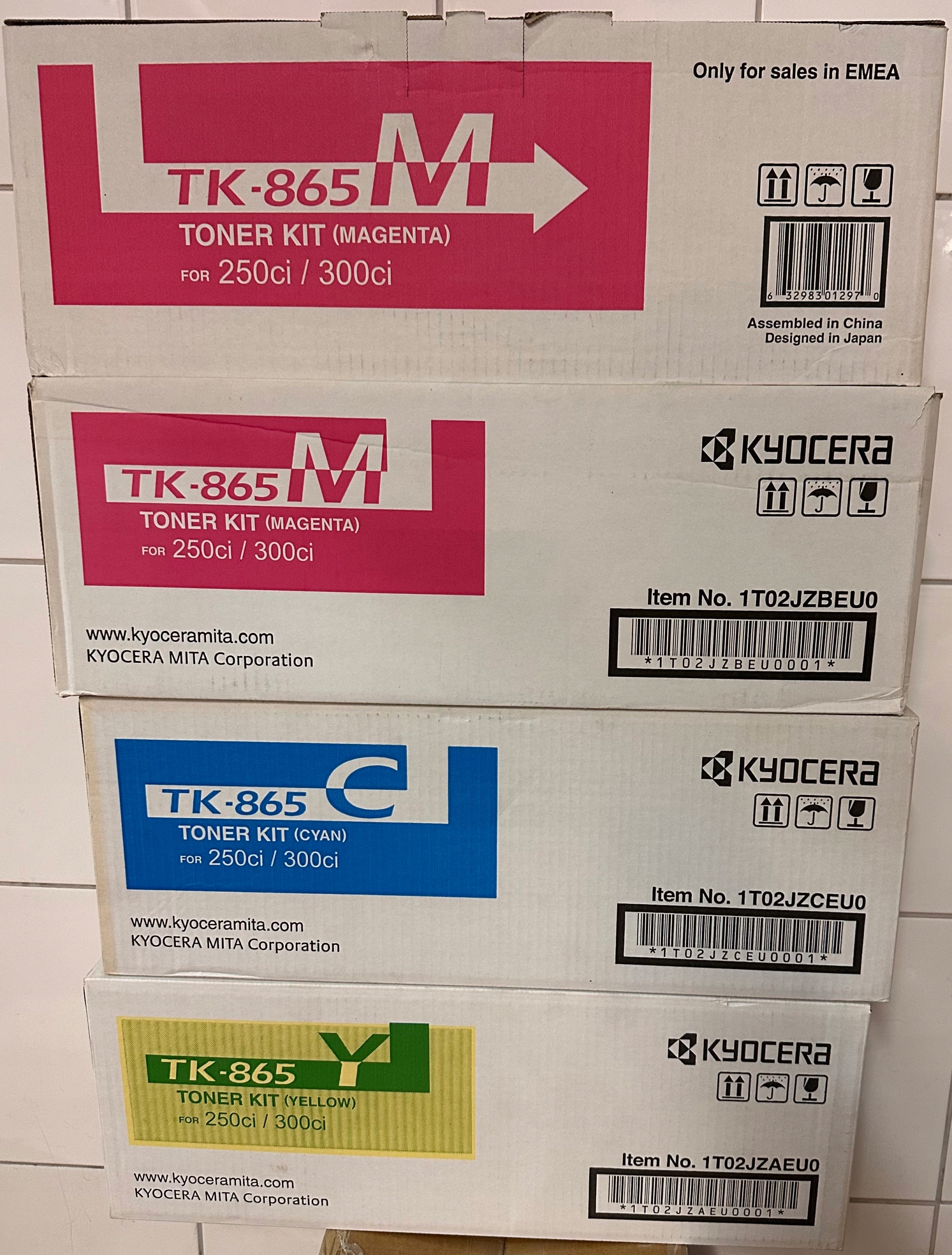 Originální toner Kyocera TK-865M (1T02JZBEU0) (purpurový)