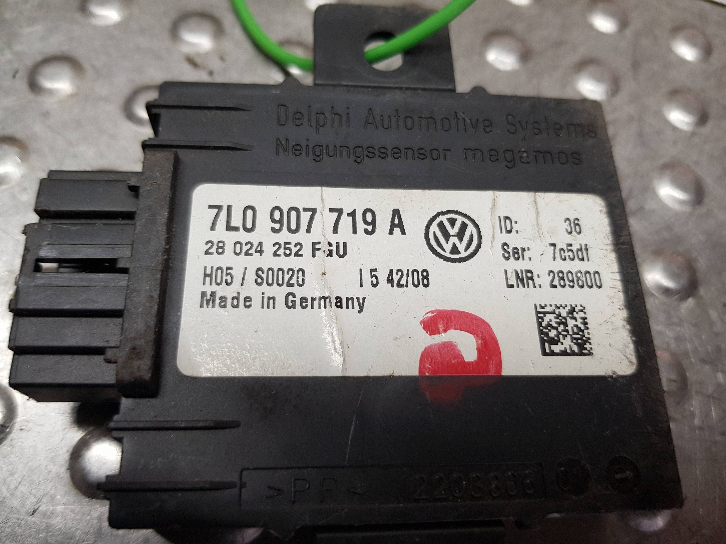 modulo Modulo allarme centralina 7L0907719A PORSCHE CAYENNE e LIFT TOUAREG e 7L