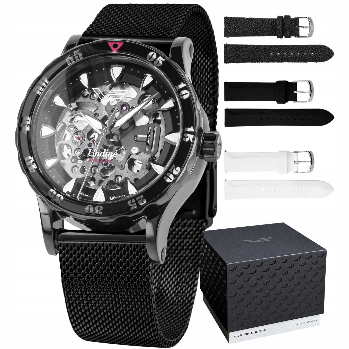 Dámské hodinky Vostok Europe NH72-515D766B černé