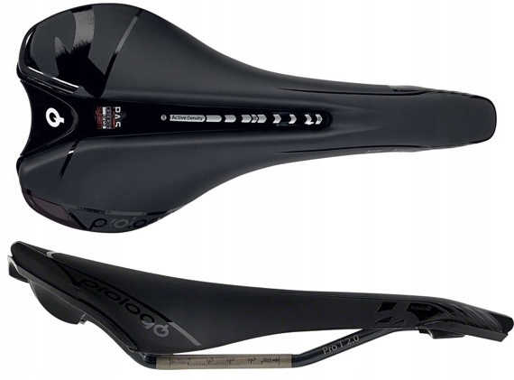Siodełko Prologo Scratch-2 Pas T2.0 280x134mm Active Density Black Mtb/road
