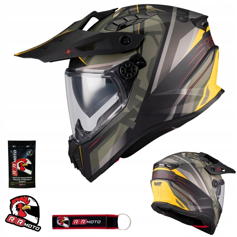 Helma adventure Mt Track Sv Questor Green/black Matt zelená čierna Darčeky