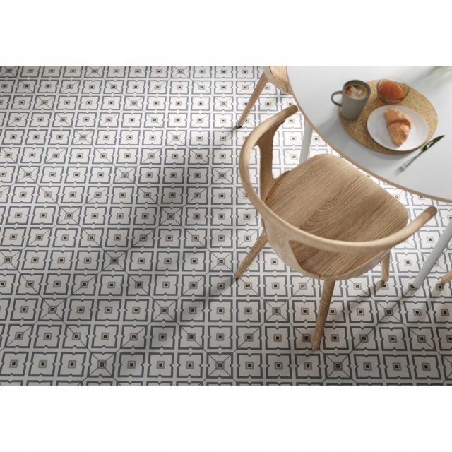 PŁYTKI GRES LOVELY PATCHWORK biały niebieski 30x30 Typ gres