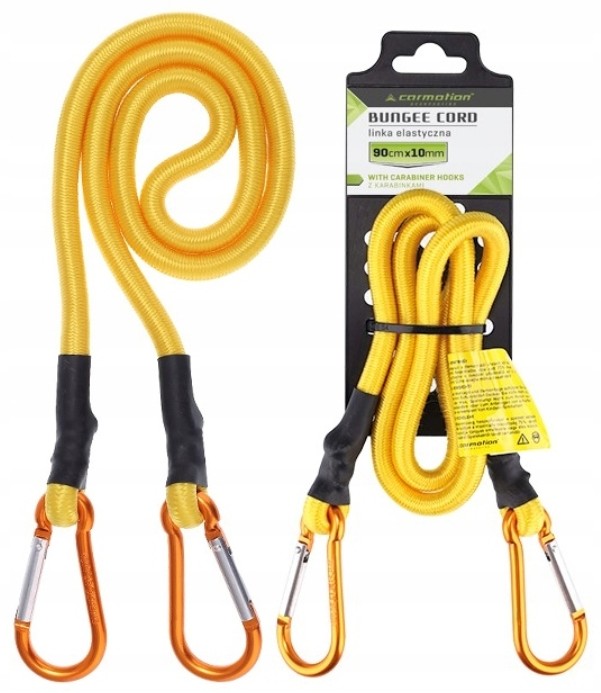 Linka elastyczna do mocowania bagażu Carmotion 90cm