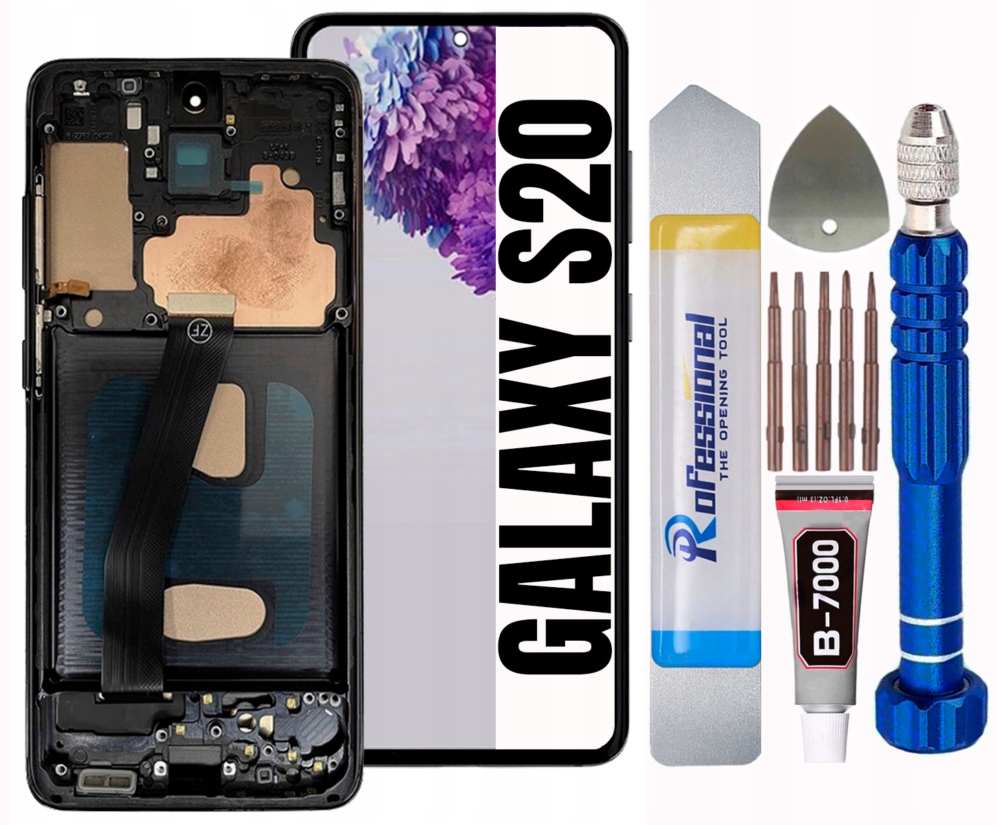 Displej Pro Samsung Galaxy S20 G980 G980F Incell LCD Rámeček