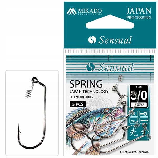 Haczyk Sensual Spring Nr 6/0 Bn torebka 5szt.