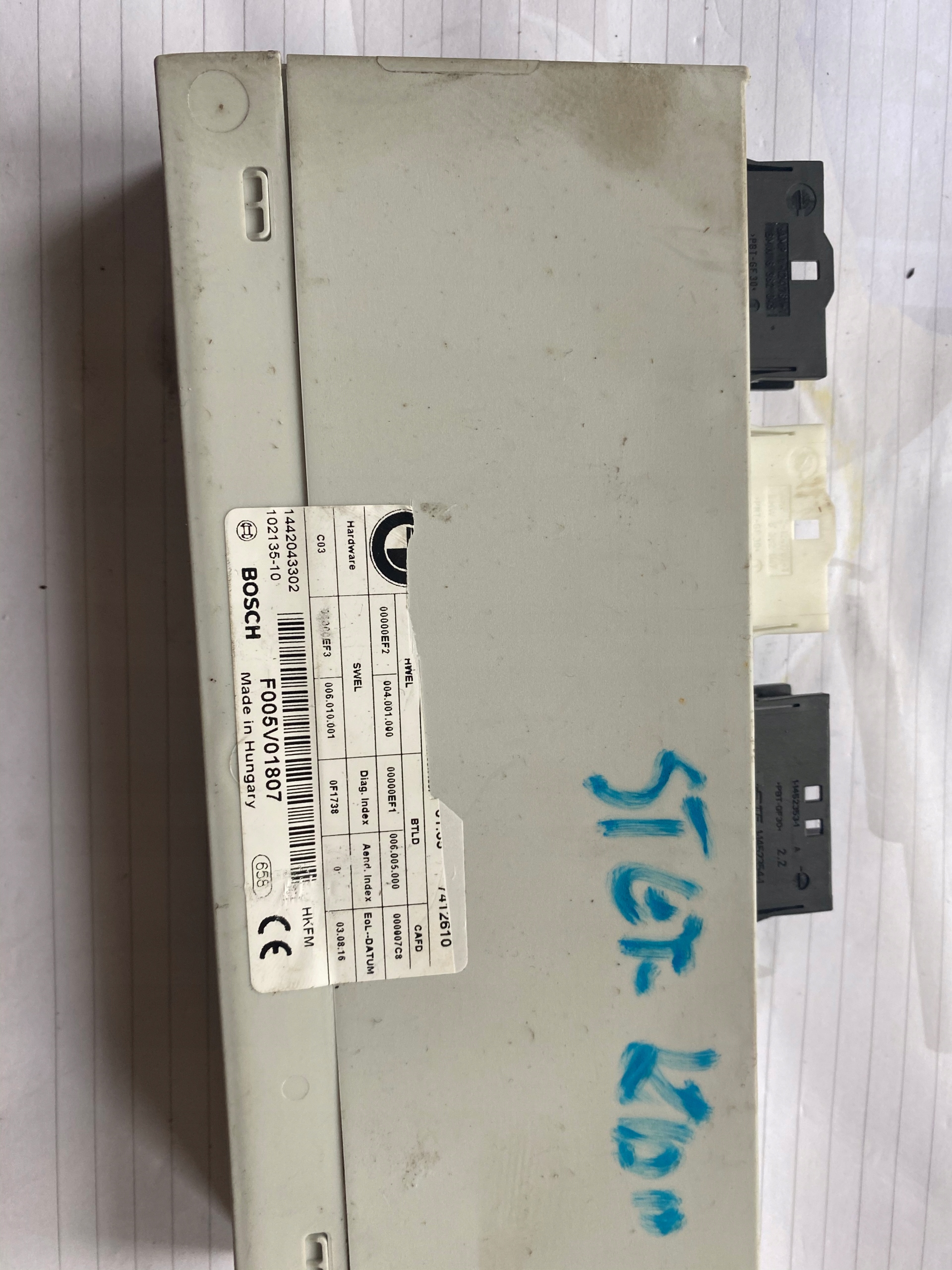 MODUŁ TYLNEJ KLAPY DO BMW 2,3,X1,X5 X6 7412610