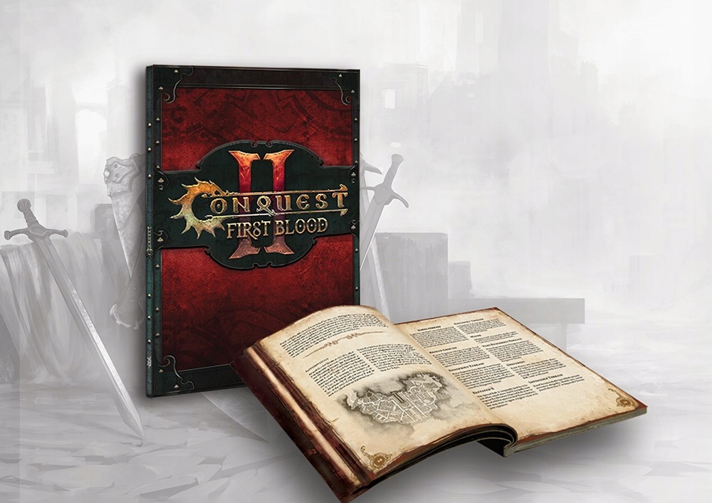 Conquest First Blood Softcover Rulebook 2.0 księga zasad