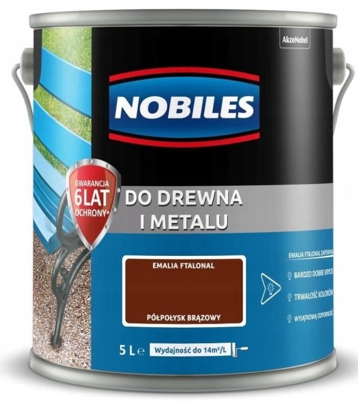 

Farba Nobiles Ftalonal- brązowa, 5l