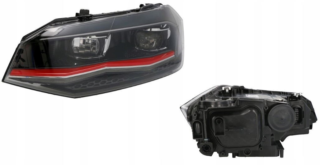 REFLEKTOR LAMPA LEWY VW POLO 17- VALEO LED GTI