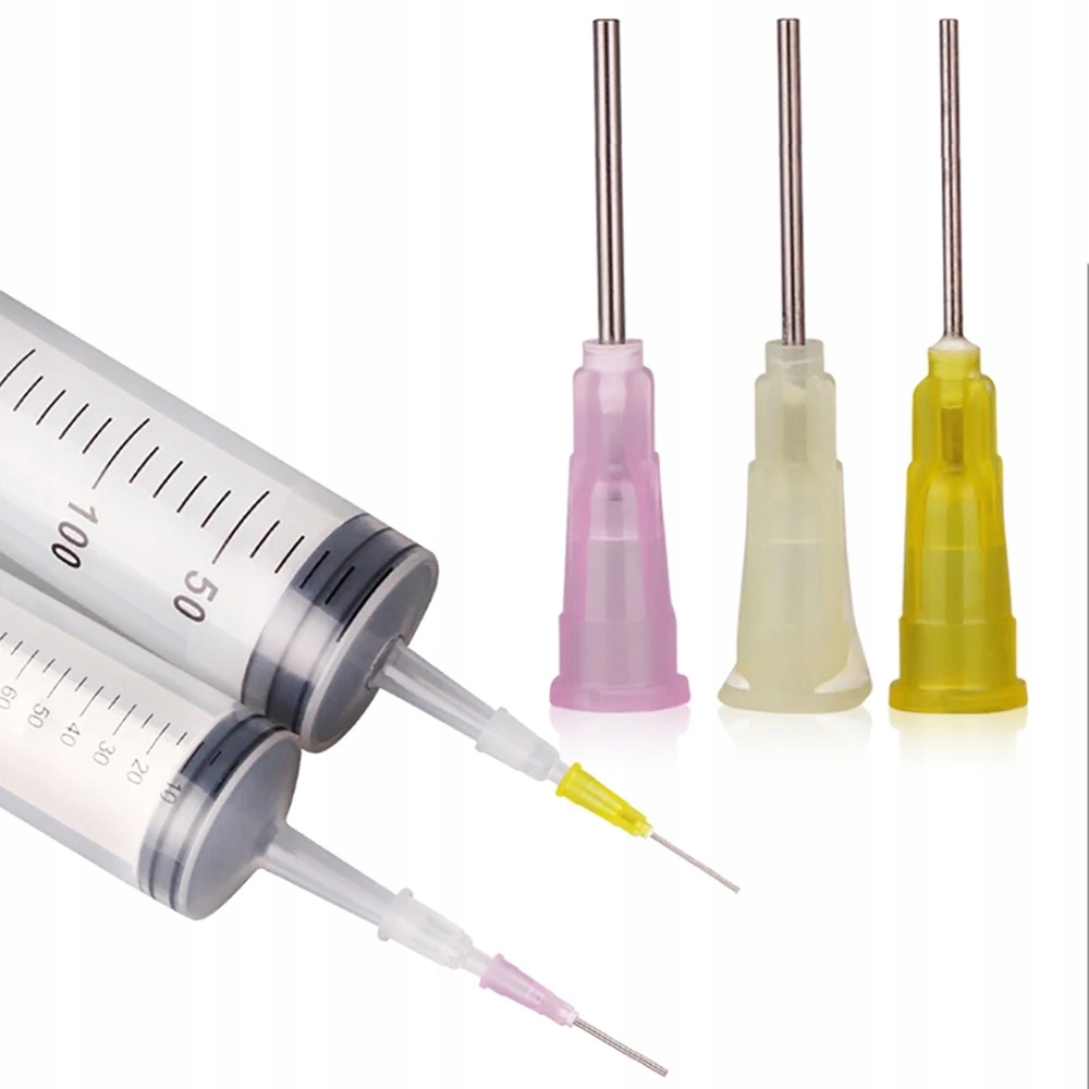 IGŁA DOZOWNICZA STRZYKAWKA FLUX SOLDERMASKA PASTA 0,23MM 30MM 26G PROSTA HQ