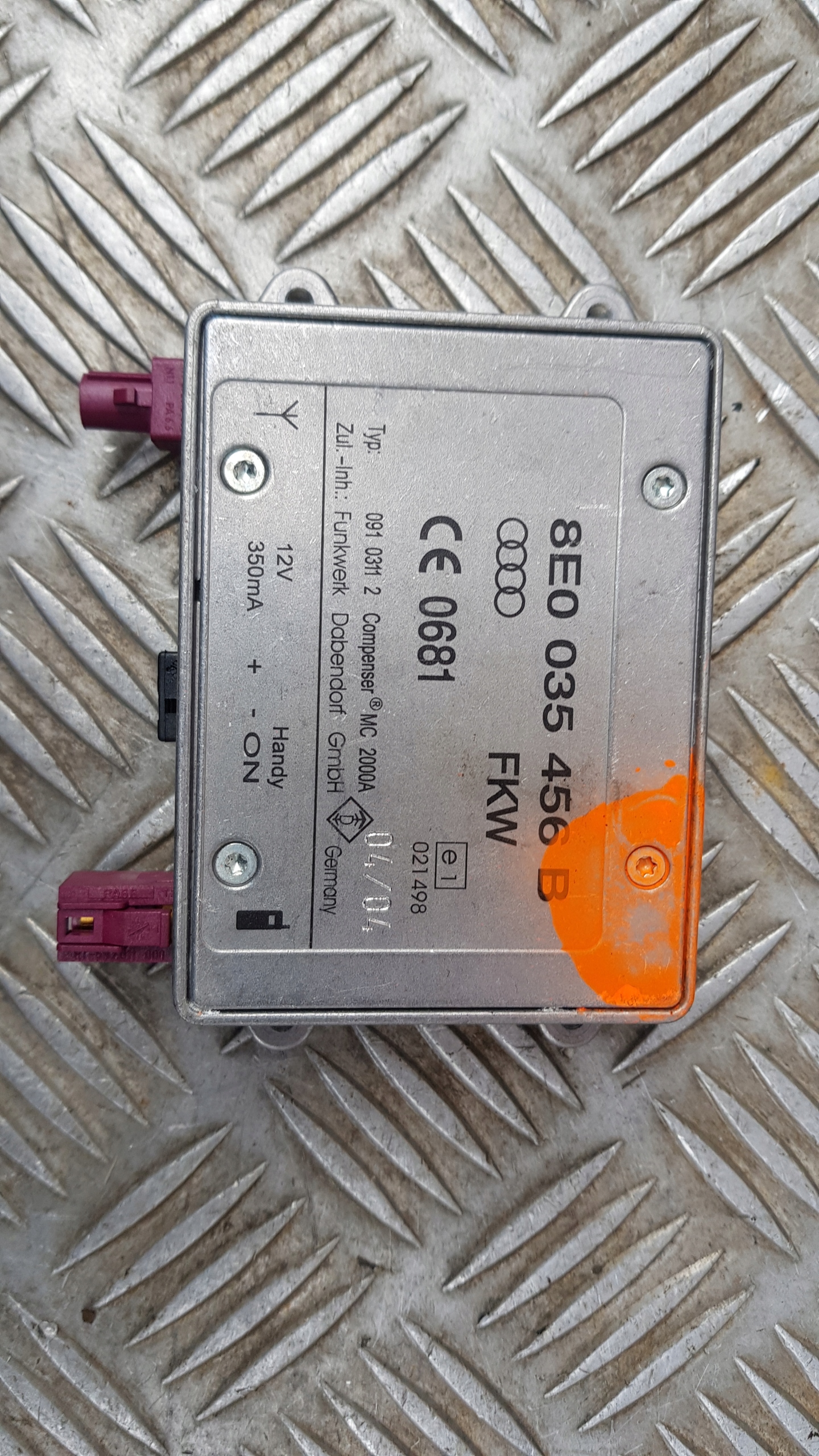 AUDI A4 B6 modul Verstärker ANTENY 8E0035456B