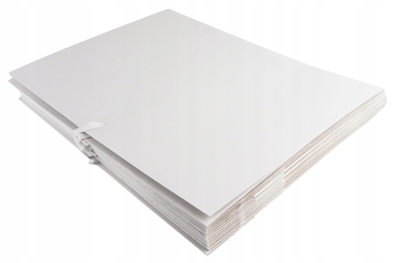 

Teczka papierowa A4 z wiązana biała 250G 5 sztuk