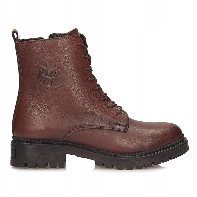 Pohodlné kožené Kotníkové Boty Boty T.Sokolski Sar Z25-390 Taba