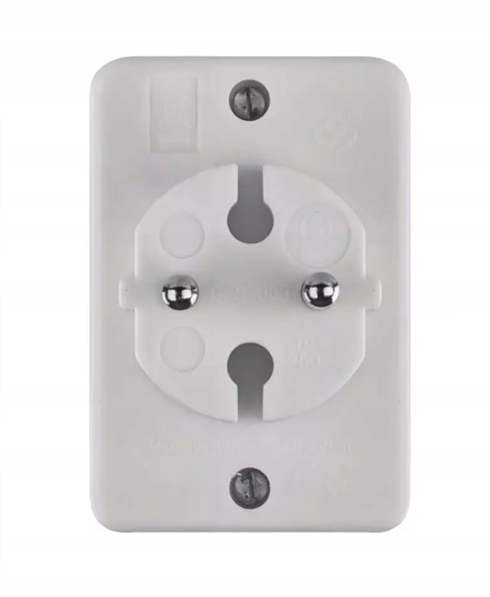 Rozgałęźnik na 3 gniazda płaskie 230V - 3x2,5A