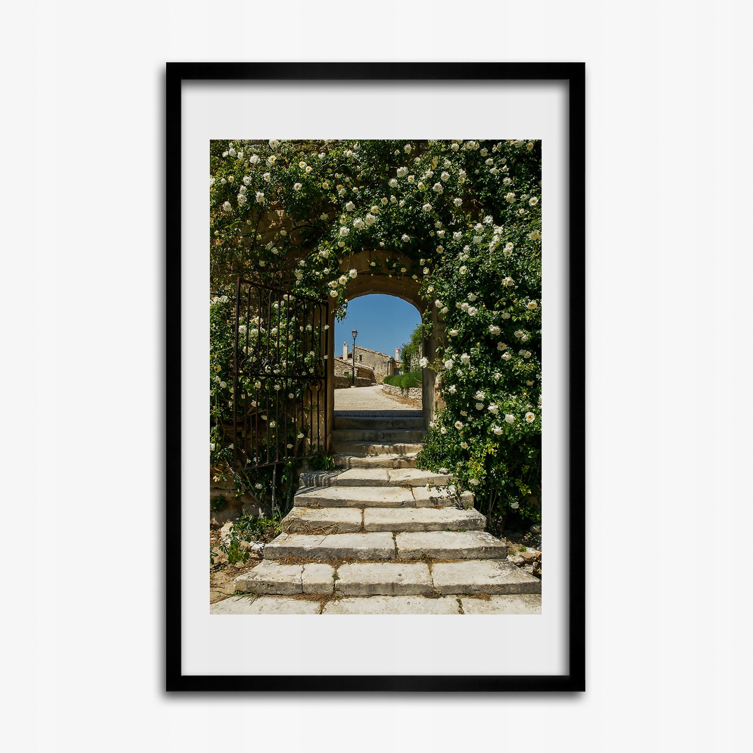 Nástěnný fotoobraz grafika Květinový oblouk 40x60