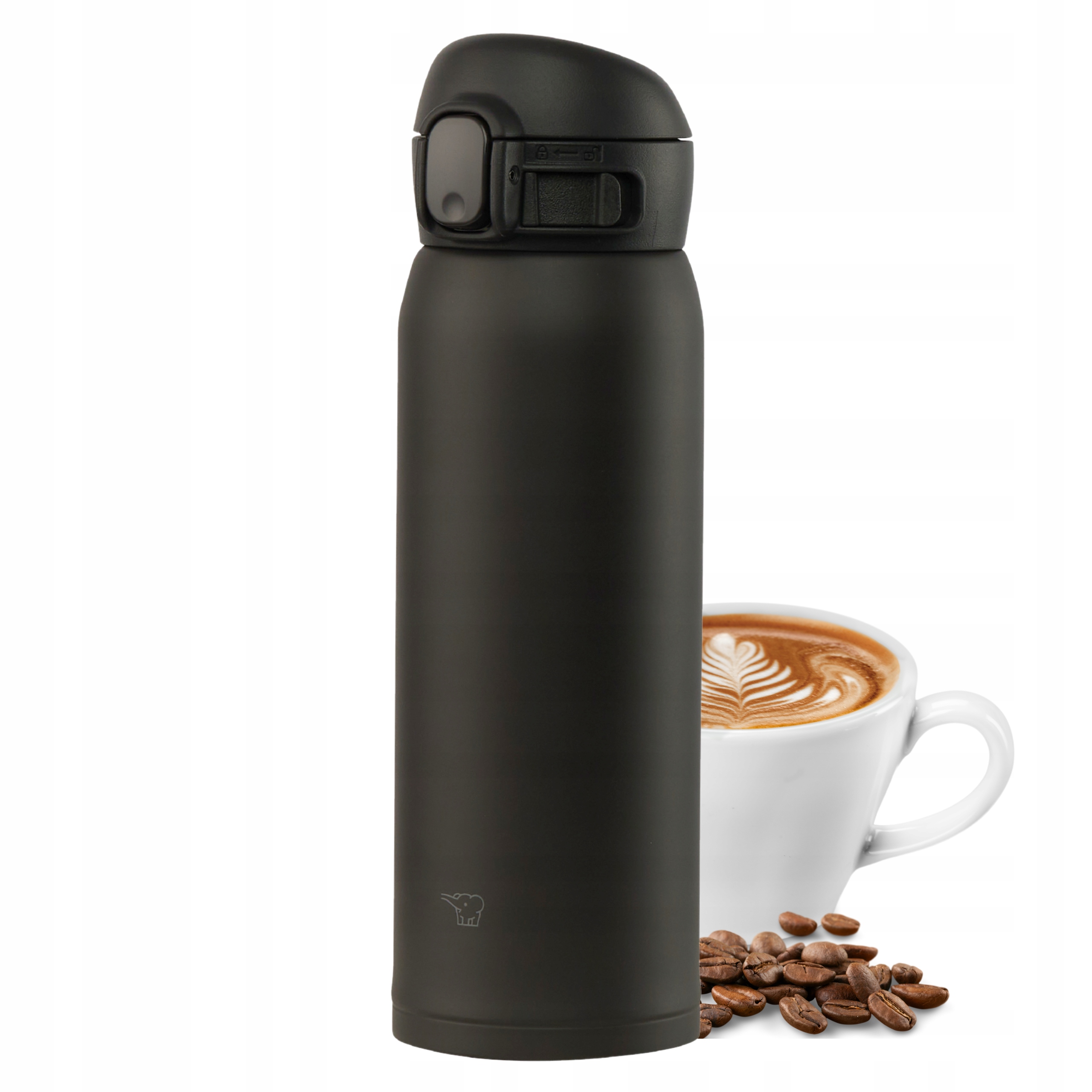 Termohrnek do kanceláře auta Zojirushi SM-WS48-WM 480 ml Černý Mat