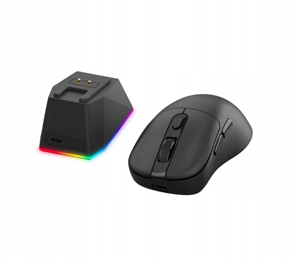 Mysz bezprzewodowa Redragon M998-ULT Ebony Ultra Czarna Gamingowa