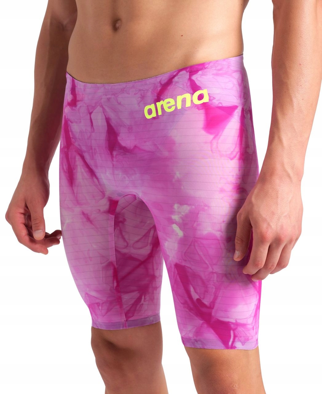 Strój startowy męski Arena Carbon Air2 Le Jammer Tie-Dye Ciclamyn UK24