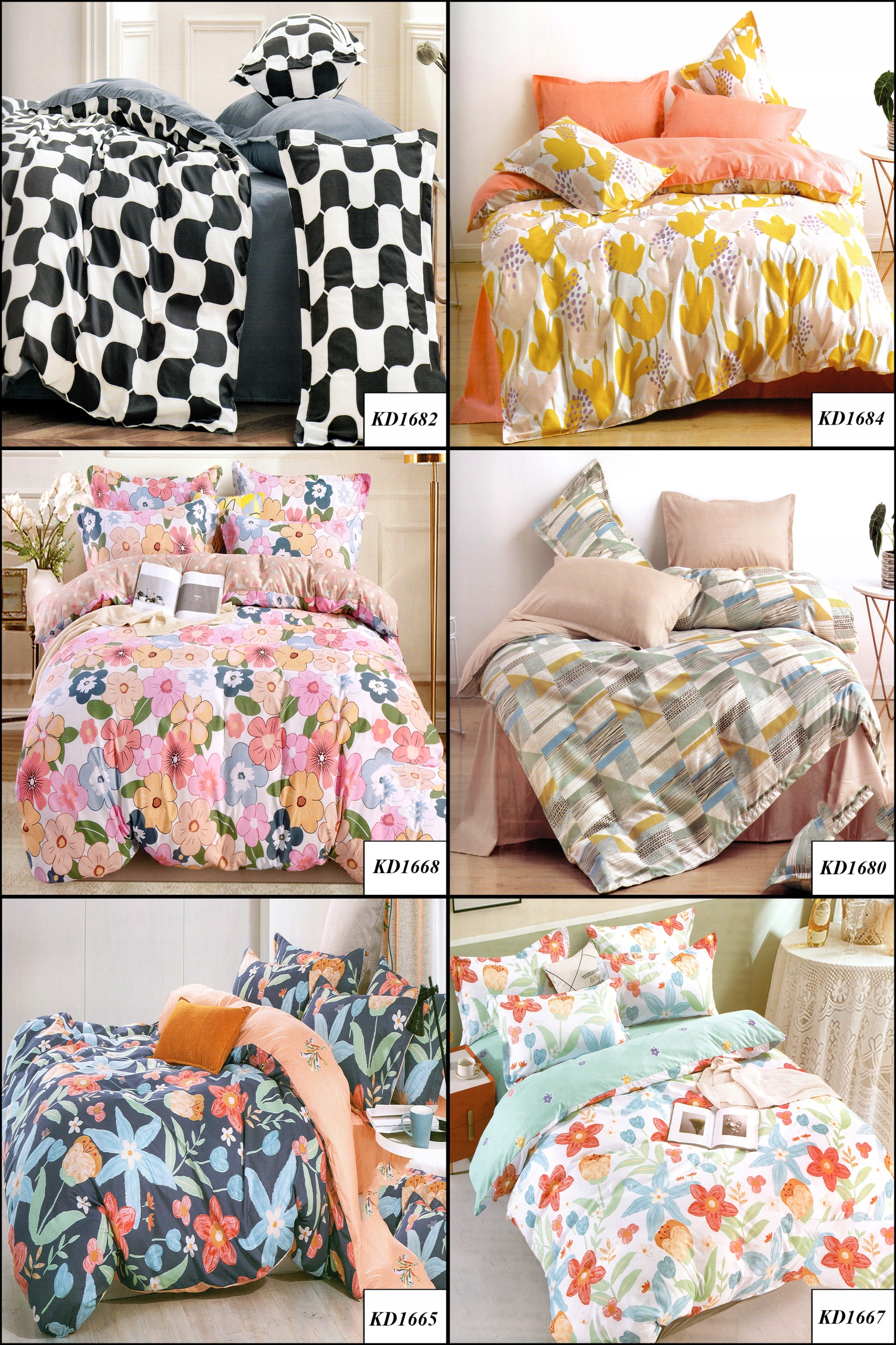 KOMPLET POŚCIELI POŚCIEL 200x200 GRUBA BAWEŁNA PREZENT NA WIELKANOC Liczba elementów w zestawie 3 części