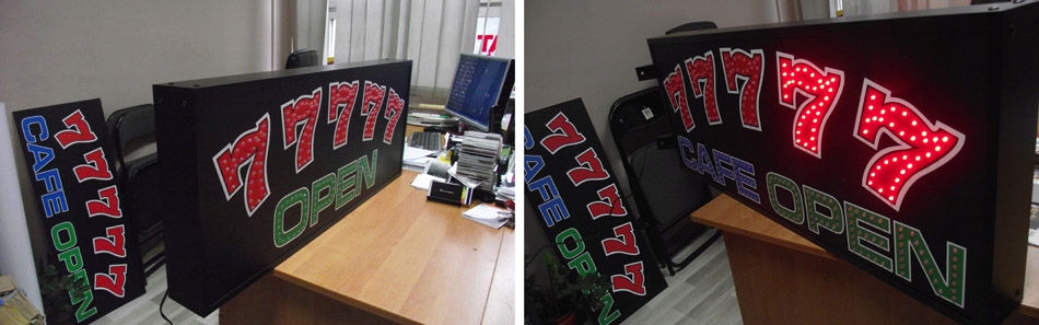 Kaseton LED 77777 24h HOT SPOT 100x40 cm 2 stronny Szerokość produktu 100 cm