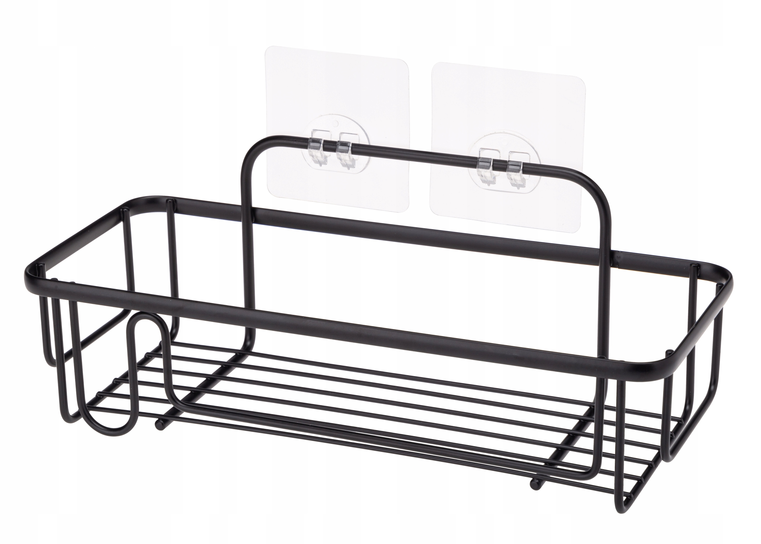 

Półka Łaz. Axel Prostokątna Samoprzylepna Czarna