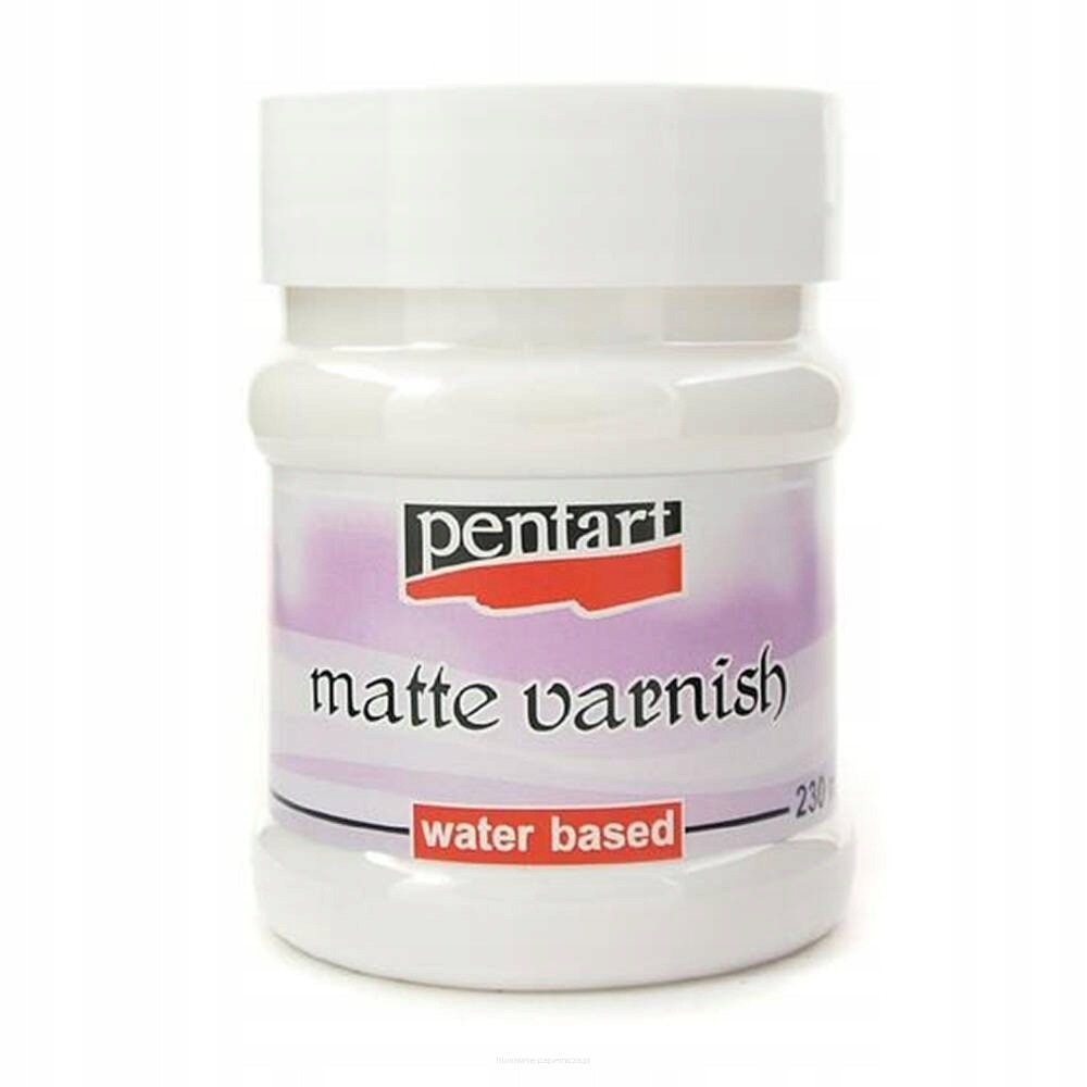 LAKIER FARBA DECOUPAGE WODNY 230ML MATOWA SOLIDNA