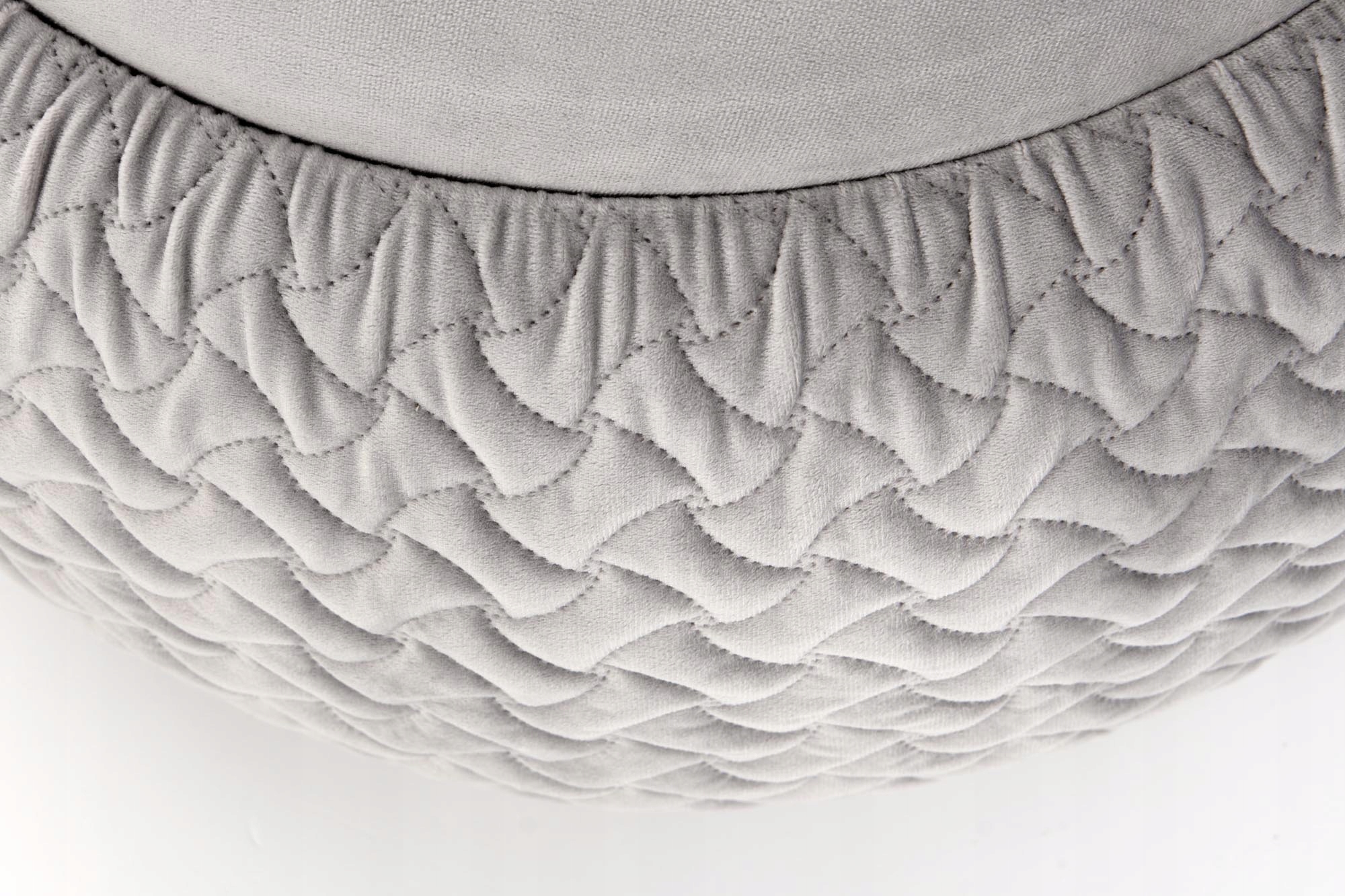 PUFA Z POJEMNIKIEM BONO HALMAR JASNY POPIEL Kolekcja MEBLE WYPOCZYNKOWE