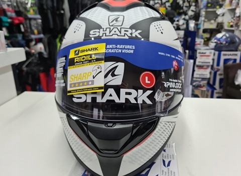 Kask integralny nowość SHARK RIDILL STRATOM red L Rozmiar L