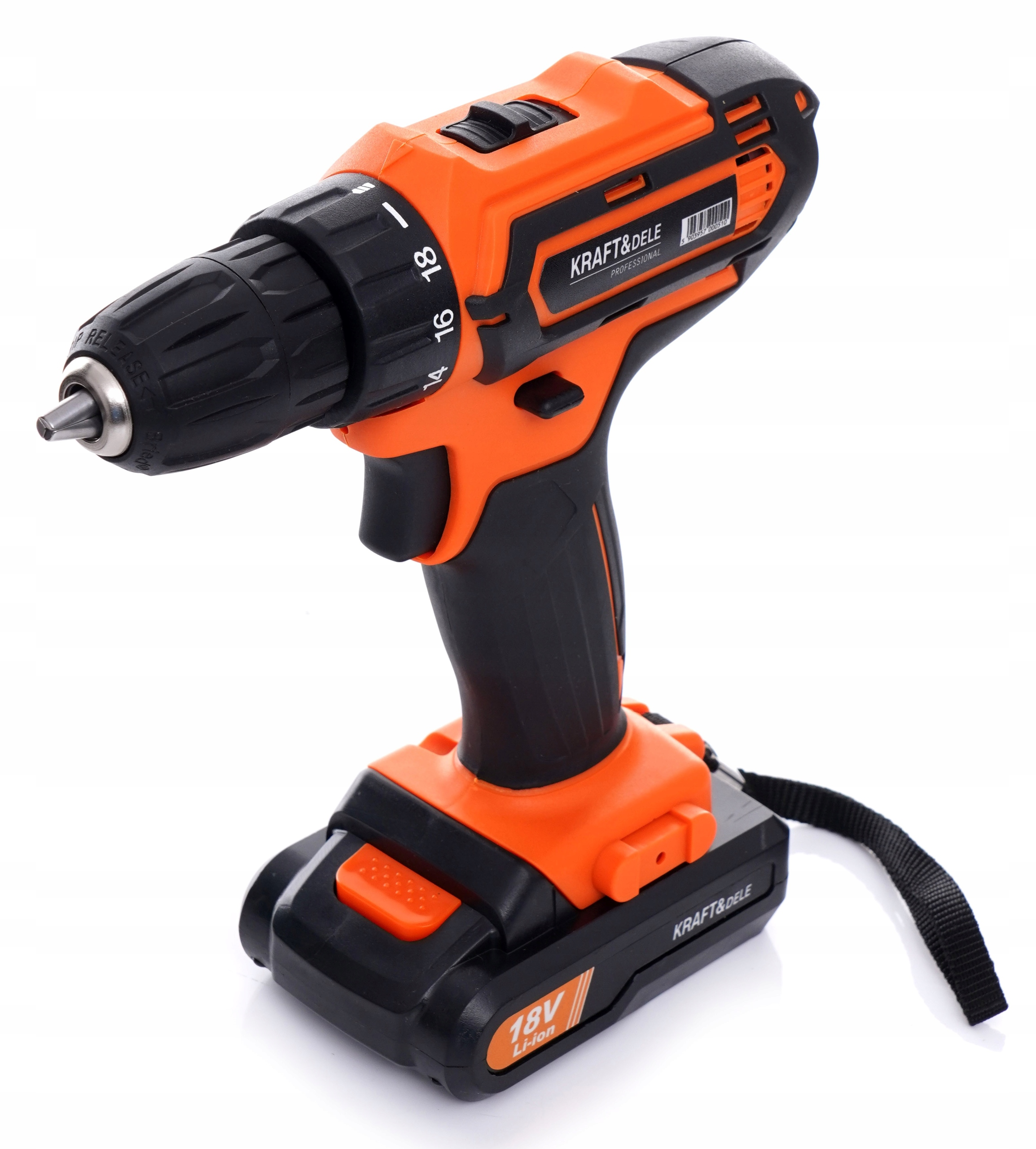 Wkrętarka wiertarka 18V 1100rpm Led Li-Ion Kraft&dele KD3065
